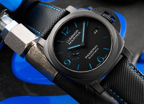 panerai luminor carbotech replica|genuine panerai watches.